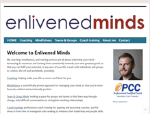 Tablet Screenshot of enlivenedminds.com